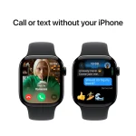 Apple Watch Series 10 GPS 42mm Jet Black Aluminum Case with Black Sport Band - Imagen 4