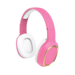 Pink Bluetooth Wireless Headphones
